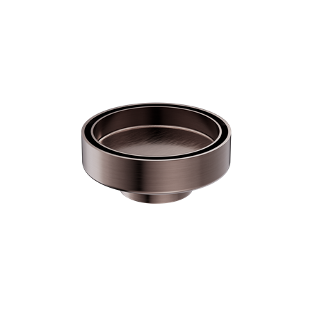 Accessories Nero 100mm Round Tile Insert Floor Waste - 50mm Outlet Colour: Brushed Bronze Place & Palette