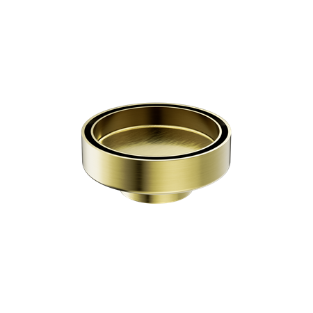 Accessories Nero 100mm Round Tile Insert Floor Waste - 50mm Outlet Colour: Brushed Gold Place & Palette