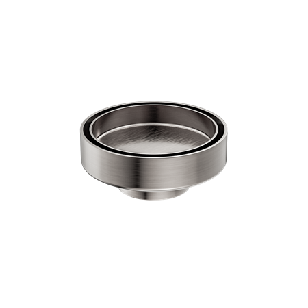 Accessories Nero 100mm Round Tile Insert Floor Waste - 50mm Outlet Colour: Brushed Nickel Place & Palette