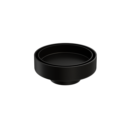 Accessories Nero 100mm Round Tile Insert Floor Waste - 50mm Outlet Colour: Matte Black Place & Palette