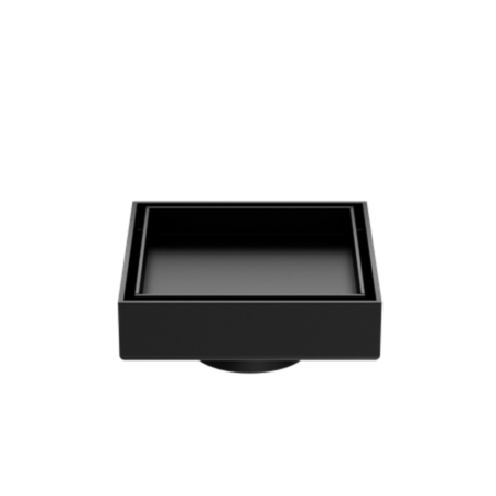 Accessories Nero 100mm Square Tile Insert Floor Waste - 50mm Outlet Colour: Matte Black Place & Palette