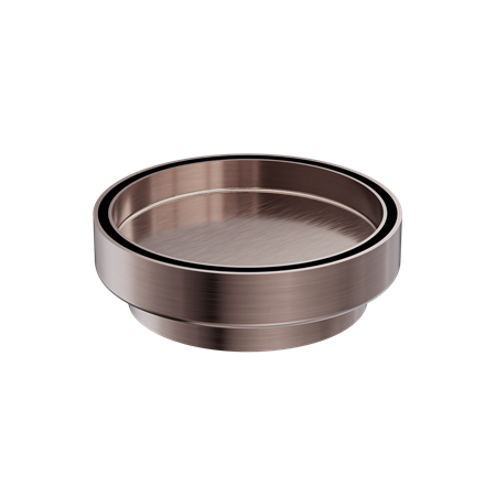 Accessories Nero 130mm Round Tile Insert Floor Waste - 100mm Outlet Colour: Brushed Bronze Place & Palette