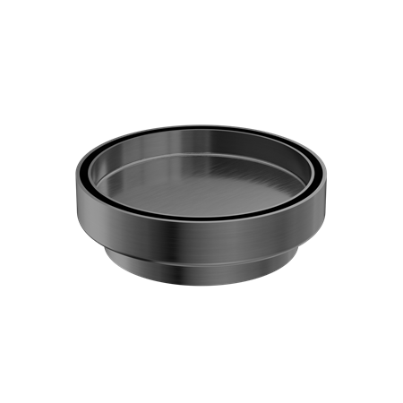 Accessories Nero 130mm Round Tile Insert Floor Waste - 100mm Outlet Colour: Gun Metal Place & Palette