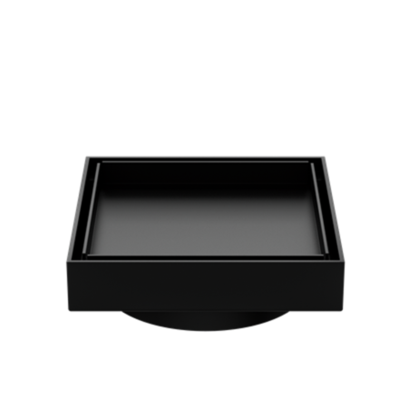 Accessories Nero 130mm Square Tile Insert Floor Waste - 100mm Outlet Colour: Matte Black Place & Palette