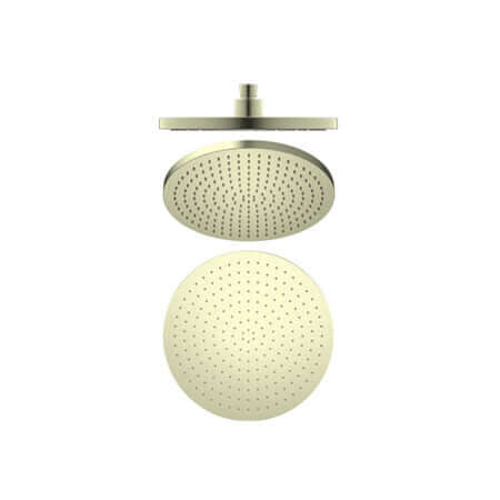 Showers Nero 230mm Air Shower Head Colour: Brushed Gold Place & Palette