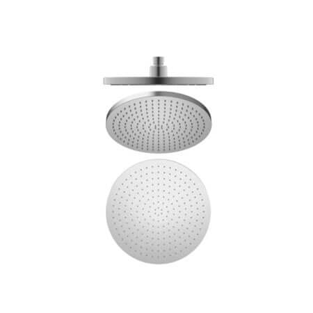 Showers Nero 230mm Air Shower Head Colour: Brushed Nickel Place & Palette
