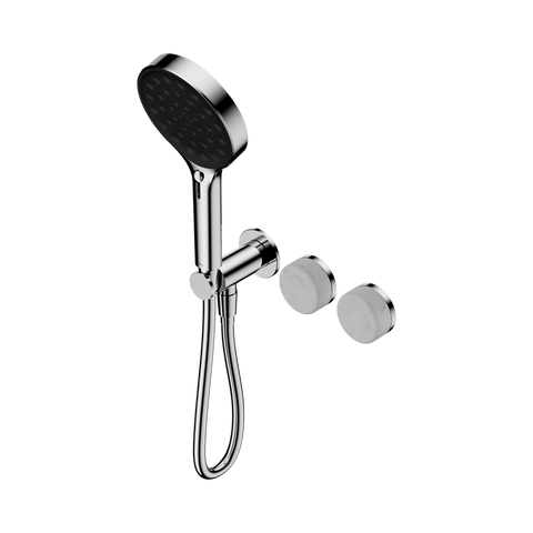 Serenity Progressive Shower System With Carrara Handle And Serenity Hand Shower - Nero Serenity Collection - Chrome Finish