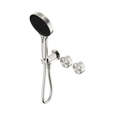 Serenity Progressive Shower System With Metal Handle And Serenity Hand Shower - Nero Serenity Collection - Chrome FinishBrushed Nickel Finish