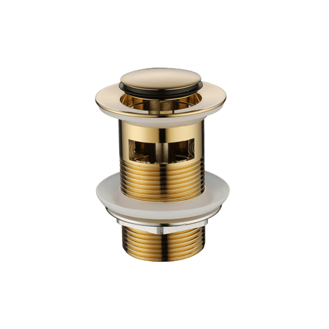 Accessories Modern National 32mm Pop-Up Waste Colour: Pvd Polished Brass Style: Overflow Place & Palette