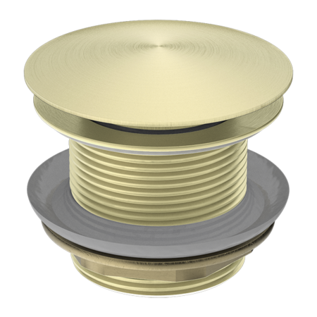 Accessories Nero 40mm Bath Pop-Up Plug With Removable Waste - No Overflow Colour: Brushed Gold Place & Palette