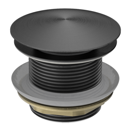 Accessories Nero 40mm Bath Pop-Up Plug With Removable Waste - No Overflow Colour: Gun Metal Place & Palette