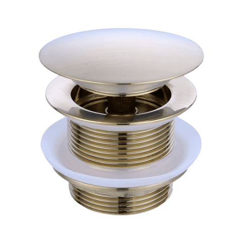 Accessories Turner Hastings 40mm Pull Out Pop-Up Bath Waste Colour: Brushed Brass Place & Palette