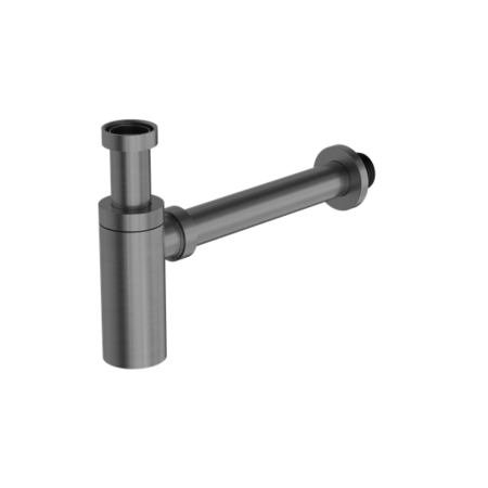 Accessories Nero 40mm Round Bottle Trap Colour: Graphite Place & Palette