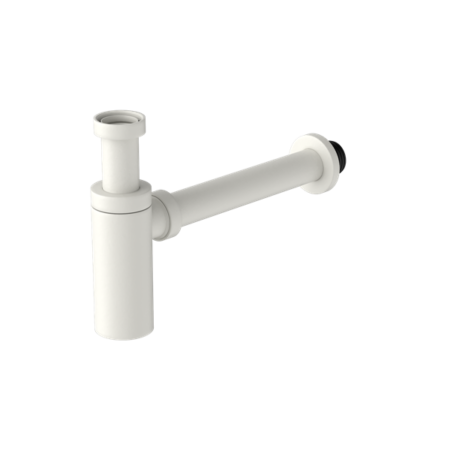 Accessories Nero 40mm Round Bottle Trap Colour: Matte White Place & Palette
