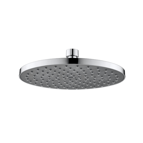 Showers Modern National Abs Shower Head Colour: Electroplated Chrome Style: Round Size: 260mm Place & Palette