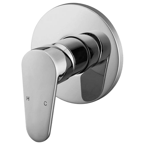 Showers Modern National Ace Shower Mixer Colour: Electroplated Chrome Style: Standard Place & Palette