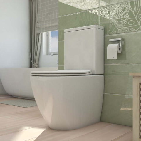Toilets BelBagno Alexander-R Rimless Toilet Suite Place & Palette