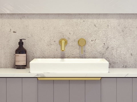 Basins Timberline Arcade Inset Ceramic Basin 400mm Color: White Gloss Place & Palette