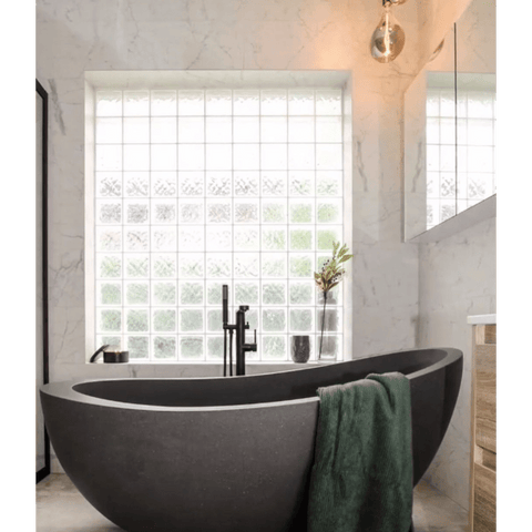 Baths Pietra Bianca Autumn Bath Colour: Malibu Solid Size: 1500x850x700 Place & Palette
