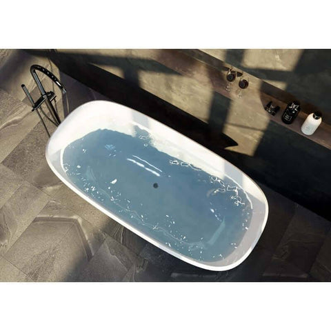 Baths BelBagno Baden Bath Size: 1500x720x560 Place & Palette