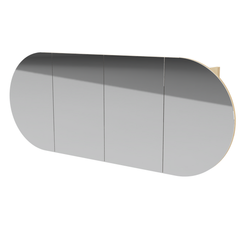 Mirrors Timberline Ballad Shaving Cabinet Size: W 1500mm / 4 Door Place & Palette