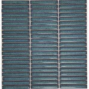 Tiles The Manly Collection Bamboo (KitKat) Glazed Porcelain Tile Colour: Jade Gloss Place & Palette