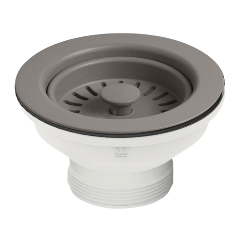 Accessories Turner Hastings Basket Waste & Long Bolt Colour: Concrete Look Size: 90x50 Place & Palette