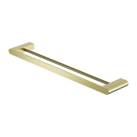 Accessories Nero Bianca Double Towel Rail Colour: Brushed Gold Size: 600mm Place & Palette