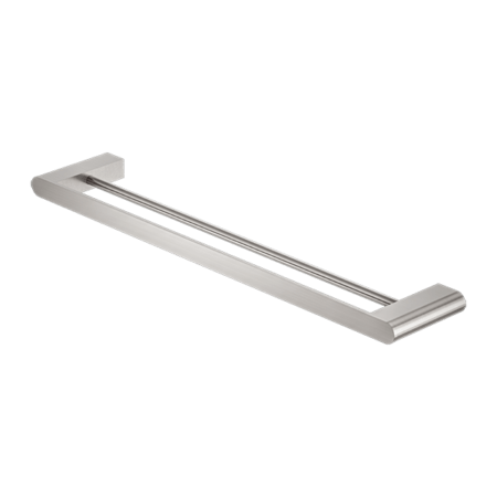 Accessories Nero Bianca Double Towel Rail Colour: Brushed Nickel Size: 600mm Place & Palette