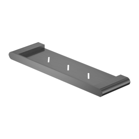 Accessories Nero Bianca Metal Shower Shelf Colour: Gun Metal Place & Palette