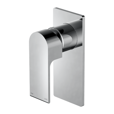 Showers Nero Bianca Shower Mixer Colour: Chrome Place & Palette