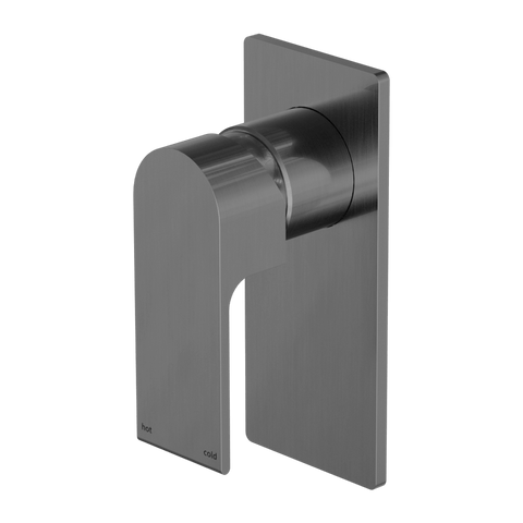 Showers Nero Bianca Shower Mixer Colour: Gun Metal Place & Palette