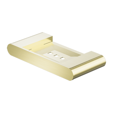 Accessories Nero Bianca Soap Dish Holder Colour: Brushed Gold Place & Palette