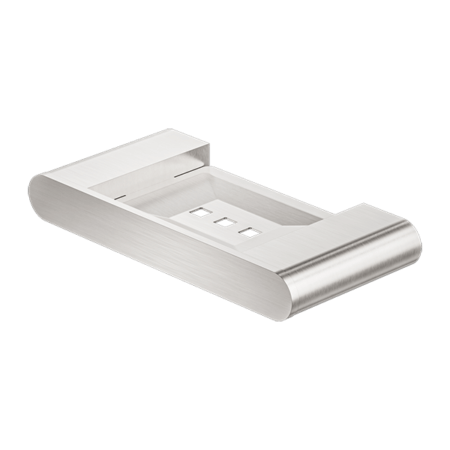 Accessories Nero Bianca Soap Dish Holder Colour: Brushed Nickel Place & Palette