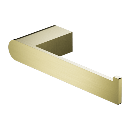Accessories Nero Bianca Toilet Roll Holder Colour: Brushed Gold Place & Palette
