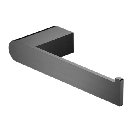 Accessories Nero Bianca Toilet Roll Holder Colour: Gun Metal Place & Palette