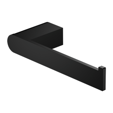 Accessories Nero Bianca Toilet Roll Holder Colour: Matte Black Place & Palette
