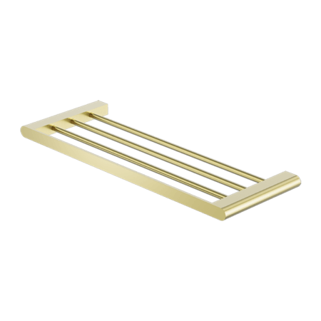 Accessories Nero Bianca Towel Rack Colour: Brushed Gold Place & Palette