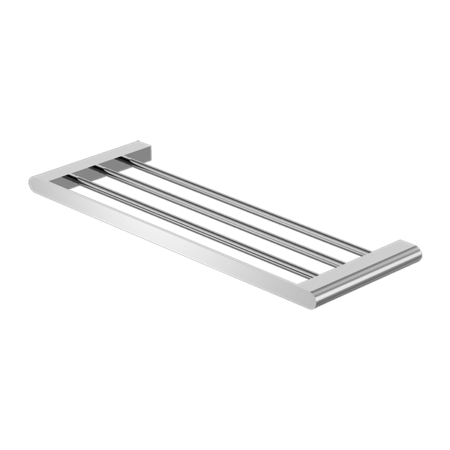 Accessories Nero Bianca Towel Rack Colour: Chrome Place & Palette