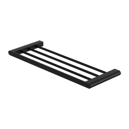 Accessories Nero Bianca Towel Rack Colour: Matte Black Place & Palette
