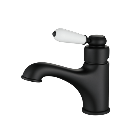 Tapware Modern National Bordeaux Basin Mixer Colour: Electroplated Matte Black Style: Standard Place & Palette