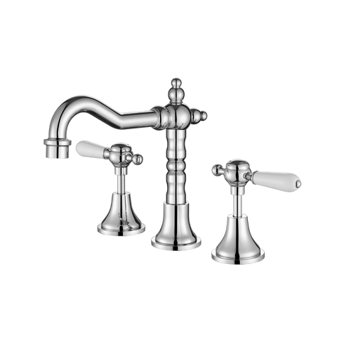 Tapware Modern National Bordeaux Basin Set Colour: Electroplated Chrome Place & Palette
