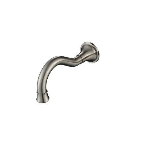 Tapware Modern National Bordeaux Bath Spout Colour: Pvd Brushed Nickel Place & Palette