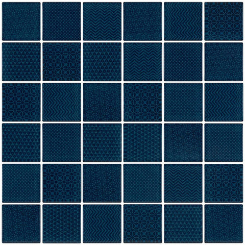 Celadon Pool Mosaic Cotto Tile - Place & Palette