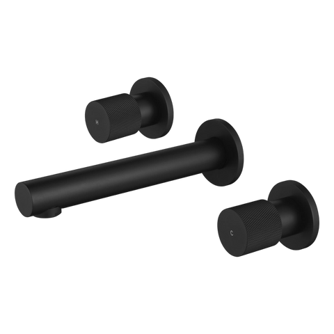 Tapware Modern National Cadence Bath Set Colour: Electroplated Matte Black Place & Palette