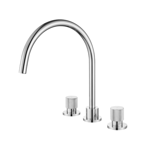 Tapware Modern National Cadence Kitchen Set Colour: Electroplated Chrome Place & Palette