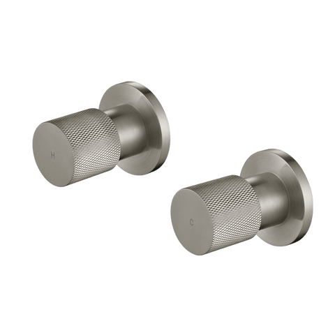 Tapware Modern National Cadence Wall Top Assemblies Colour: Pvd Brushed Nickel Place & Palette