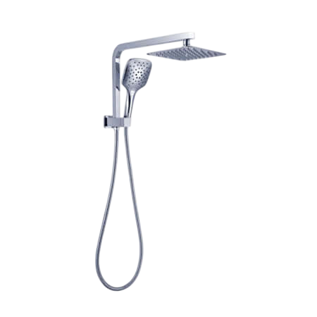 Showers Nero Celia 2 In 1 Twin Shower Colour: Chrome Place & Palette