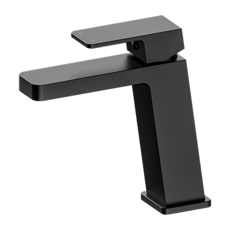 Tapware Nero Celia Basin Mixer Angle Spout Colour: Matte Black Place & Palette