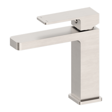 Tapware Nero Celia Basin Mixer Builders Range Colour: Brushed Nickel Place & Palette